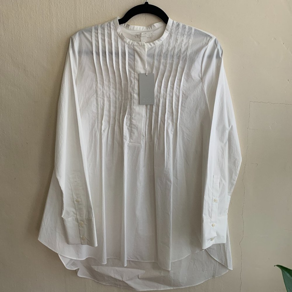 COS long white blouse- NEW!